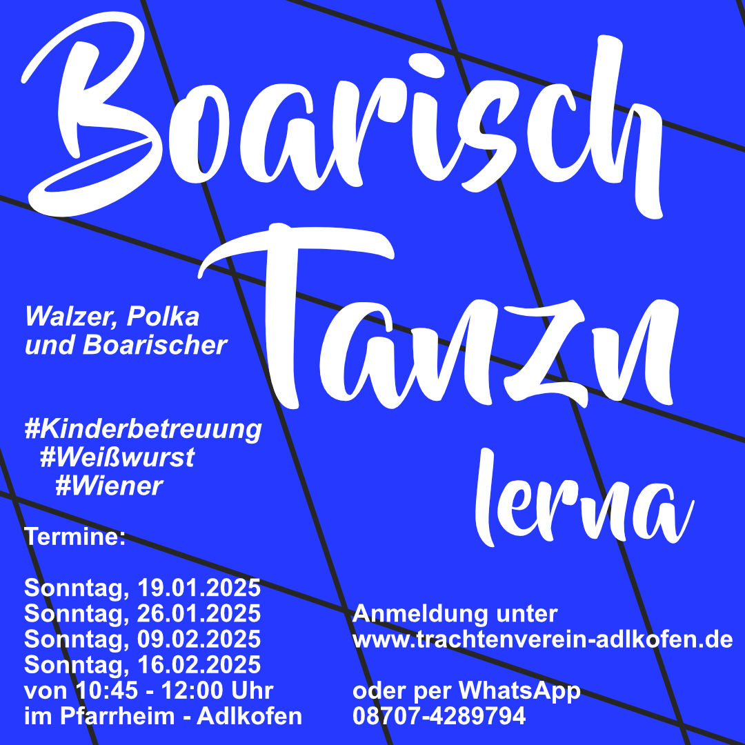 Boarisch Tanzn lerna